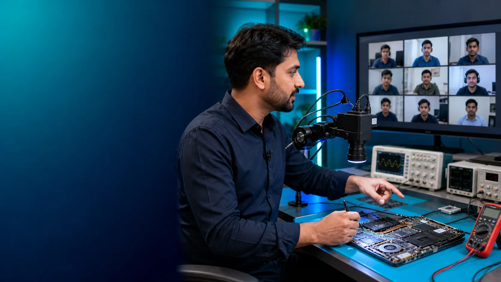Online laptop repair training available to learners across India